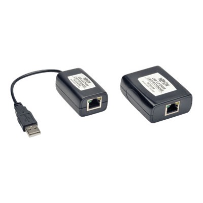 TrippLite B203 104 PNP 4 Port Plug and Play USB 2.0 over Cat5 Cat6 Extender Hub Kit Transmitter Receiver Hi Speed USB up to 164 ft. 50 m