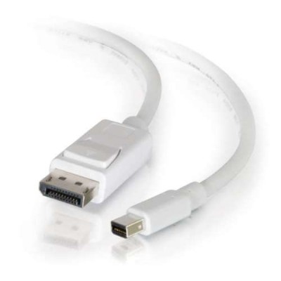 Cables To Go 54299 10ft Mini DisplayPort to DisplayPort Adapter Cable M/M - White Cables To Go 54299 10ft Mini DisplayPort to DisplayPort Adapter Cable M/M - White