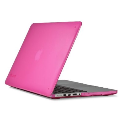 Speck Products SPK A2817 SeeThru Notebook hardshell case upper 13 hot lips pink for Apple MacBook Pro with Retina display 13.3 in