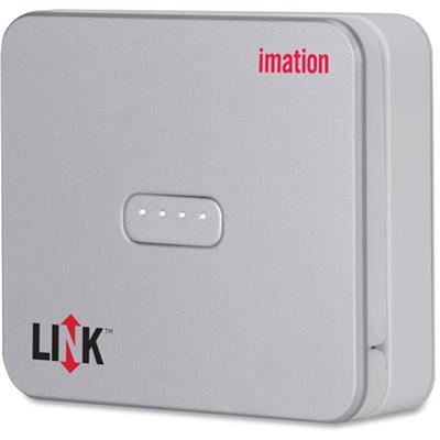 Imation 29718 LINK Power Drive 16GB - 3000mAh Power Bank + Additional Storage for your iPhone with built-in Apple MFI Certified Lightning Cable Imation 29718 LINK Power Drive 16GB - 3000mAh Power Bank + Additional Storage for your iPhone with built-in Apple MFI Certified Lightning Cable