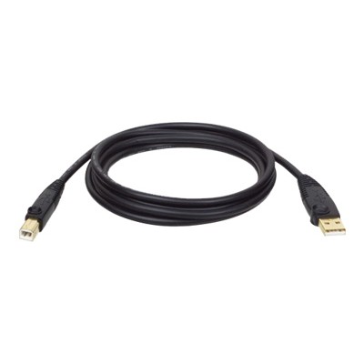TrippLite U022-006-R 6ft USB 2.0 Hi-Speed A/B Device Cable Shielded Male / Male 6' - USB cable - USB (M) to USB Type B (M) - USB 2.0 - 6 ft TrippLite U022-006-R 6ft USB 2.0 Hi-Speed A/B Device Cable Shielded Male / Male 6' - USB cable - USB (M) to USB Type B (M) - USB 2.0 - 6 ft