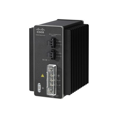 Cisco PWR-IE170W-PC-AC= AC-DC Power Module for POE solution - Power adapter (DIN rail mountable) - AC 90-264/ DC 106-300 V - 170 Watt - for Industrial Ethernet Cisco PWR-IE170W-PC-AC= AC-DC Power Module for POE solution - Power adapter (DIN rail mountable) - AC 90-264/ DC 106-300 V - 170 Watt - for Industrial Ethernet