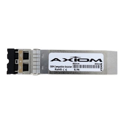 Axiom Memory 330 5819 AX SFP transceiver module equivalent to Dell 330 5819 10 Gigabit Ethernet 10GBase SR LC multi mode up to 984 ft 850 nm