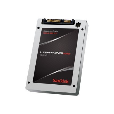 Sandisk SDLTMDKW-400G-5CA1 Lightning Ultra Gen. II - Solid state drive - encrypted - 400 GB - internal - 2.5 - SAS 12Gb/s - Self-Encrypting Drive (SED) Sandisk SDLTMDKW-400G-5CA1 Lightning Ultra Gen. II - Solid state drive - encrypted - 400 GB - internal - 2.5 - SAS 12Gb/s - Self-Encrypting Drive (SED)