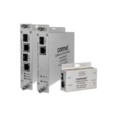 Comnet CNFE2MC CNFE2MC Fiber media converter Ethernet Fast Ethernet 10Base T 100Base FX 100Base TX RJ 45 SFP mini GBIC
