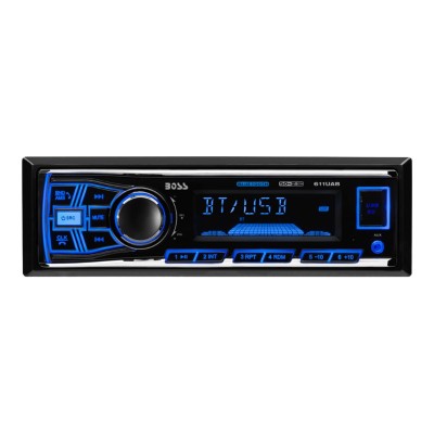 Boss Audio Systems 611UAB 611UAB - Car - digital receiver - in-dash - Full-DIN - 50 Watts x 4