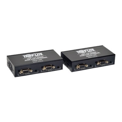 Tripplite B130-202 Vga Over Cat5 / Cat6 Extender Kit For 2 Local And 2 Remote Displays - Video Extender - Up To 500 Ft