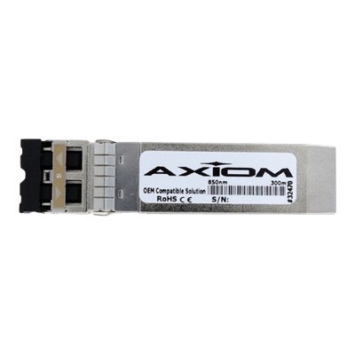 Axiom Memory AHSFP10GLRM-AX SFP+ transceiver module - 10 Gigabit Ethernet - 10GBase-LRM - LC multi-mode - up to 722 ft - 1310 nm - for Aerohive Networks SR2124P Axiom Memory AHSFP10GLRM-AX SFP+ transceiver module - 10 Gigabit Ethernet - 10GBase-LRM - LC multi-mode - up to 722 ft - 1310 nm - for Aerohive Networks SR2124P