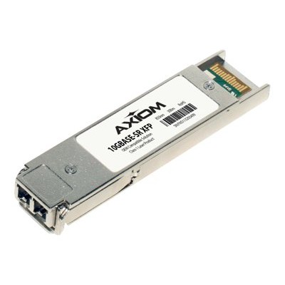 Axiom Memory IAC1550CG1A-AX XFP transceiver module - 10 Gigabit Ethernet - 10GBase-ER - LC single-mode - up to 24.9 miles - 1550 nm Axiom Memory IAC1550CG1A-AX XFP transceiver module - 10 Gigabit Ethernet - 10GBase-ER - LC single-mode - up to 24.9 miles - 1550 nm