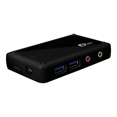 SIIG JU-DK0311-S1 USB 3.0 Dual Video Dock - Docking station - (USB) - GigE SIIG JU-DK0311-S1 USB 3.0 Dual Video Dock - Docking station - (USB) - GigE