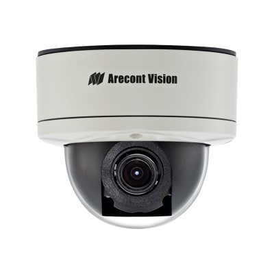Arecont Vision AV1255PM S MegaDome 2 Series AV1255PM S Network surveillance camera dome outdoor vandal weatherproof color Day Night 1.2 MP 128