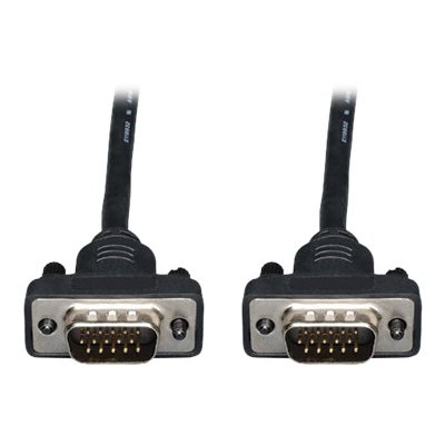TrippLite P502-015-SM 15-ft Low Profile VGA Coax Monitor Cable High Resolution cable with RGB coax (HD15 M/M) TrippLite P502-015-SM 15-ft Low Profile VGA Coax Monitor Cable High Resolution cable with RGB coax (HD15 M/M)