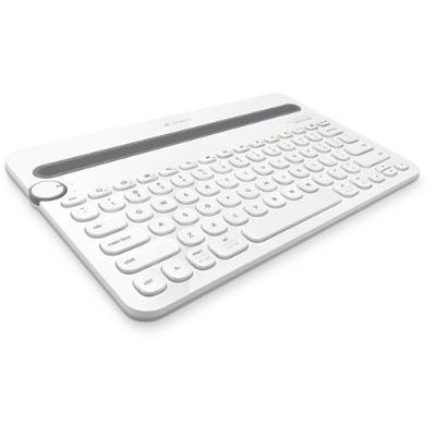 Logitech 920-006343 K480 Bluetooth Multi-Device Keyboard - White Logitech 920-006343 K480 Bluetooth Multi-Device Keyboard - White