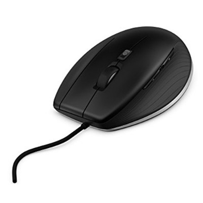 3Dconnexion 3DX 700052 CadMouse Mouse laser 7 buttons wired USB matte black steel