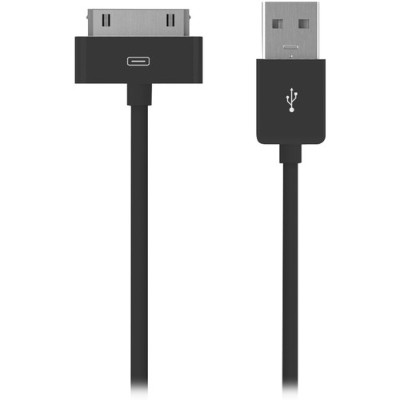 KANEX K30P6FB1P Charge/Sync Cable with Lightning Connector - 3 - Black KANEX K30P6FB1P Charge/Sync Cable with Lightning Connector - 3 - Black