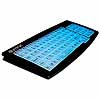 EluminX Keyboard  Black Case with Aquamarine Illumination