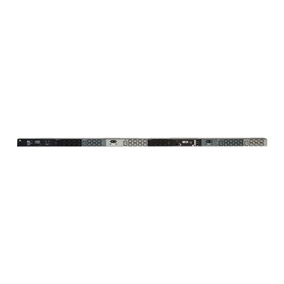 TrippLite PDU3VN6G30B 10kW 3-Phase Monitored PDU 200/208/240V Outlets (42-C13 6-C19) IEC-309 30A Blue 6ft Cord 0U Vertical TAA TrippLite PDU3VN6G30B 10kW 3-Phase Monitored PDU 200/208/240V Outlets (42-C13 6-C19) IEC-309 30A Blue 6ft Cord 0U Vertical TAA