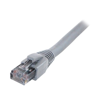 Comprehensive CAT5 10GRY USA Patch cable RJ 45 M to RJ 45 M 10 ft CAT 5e IEEE 802.5 ANSI X3T9.5 IEEE 802.3 molded snagless stranded gray