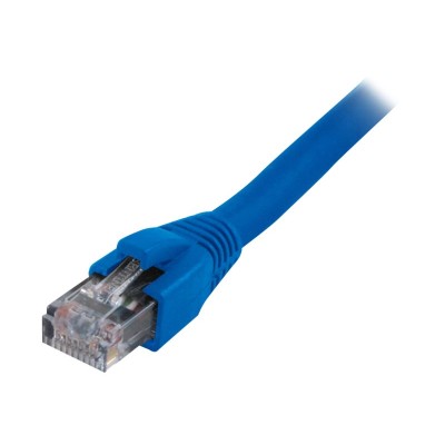 Comprehensive CAT5 25BLU USA Patch cable RJ 45 M to RJ 45 M 25 ft CAT 5e IEEE 802.5 ANSI X3T9.5 IEEE 802.3 booted snagless stranded blue