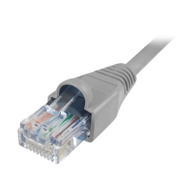 Comprehensive CAT5 3GRY USA Patch cable RJ 45 M to RJ 45 M 3 ft CAT 5e IEEE 802.5 ANSI X3T9.5 IEEE 802.3 molded snagless stranded gray