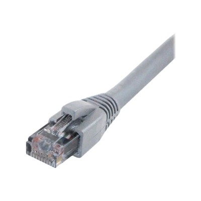Comprehensive CAT6 10GRY USA Patch cable RJ 45 M to RJ 45 M 10 ft CAT 6 IEEE 802.5 ANSI X3T9.5 IEEE 802.3 molded snagless stranded gray