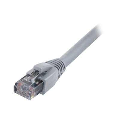 Comprehensive CAT6 14GRY USA Patch cable RJ 45 M to RJ 45 M 14 ft CAT 6 IEEE 802.5 IEEE 802.3 molded snagless stranded gray