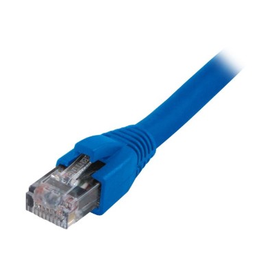 Comprehensive CAT6 7BLU 10VP Value Pack Patch cable RJ 45 M to RJ 45 M 7 ft CAT 6 IEEE 802.5 ANSI X3T9.5 IEEE 802.3 snagless stranded blue