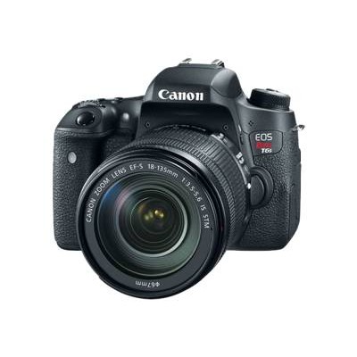 Canon 0020C003 EOS Rebel T6s - Digital camera - SLR - 24.2 MP - APS-C - 1080p - 7.5x optical zoom EF-S 18-135mm IS STM lens - Wi-Fi NFC Canon 0020C003 EOS Rebel T6s - Digital camera - SLR - 24.2 MP - APS-C - 1080p - 7.5x optical zoom EF-S 18-135mm IS STM lens - Wi-Fi NFC