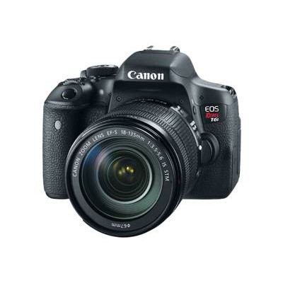 Canon 0591C005 EOS Rebel T6i Digital camera SLR 24.2 MP 1080p 7.5x optical zoom EF S 18 135mm IS STM lens Wi Fi NFC