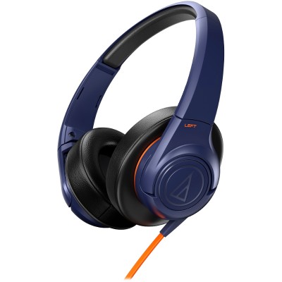 Audio - Technica Ath-ax3nv Sonicfuel Ath-ax3 - Headphones - Full Size - Navy Blue