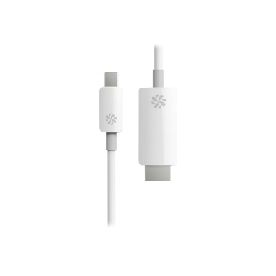 KANEX KMDPHD4K6FW Video cable - DisplayPort / HDMI - Mini DisplayPort (M) to HDMI (M) - 6.6 ft - for Apple iMac Mac mini Mac Pro MacBook Pro KANEX KMDPHD4K6FW Video cable - DisplayPort / HDMI - Mini DisplayPort (M) to HDMI (M) - 6.6 ft - for Apple iMac Mac mini Mac Pro MacBook Pro