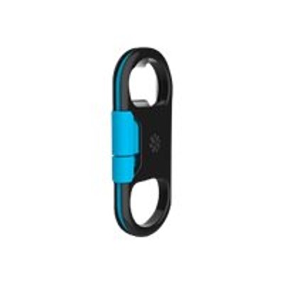 KANEX KUC01BL MiColor GoBuddy Charging data cable USB M to Micro USB Type B M 7.9 in black blue