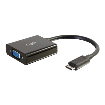 Cables To Go 41353 Hdmi Mini To Vga Adapter Converter Dongle - Video Converter - Black