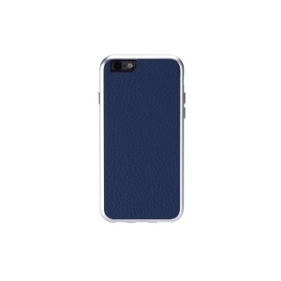 Just Mobile Direct AF-168BL AluFrame Leather for iPhone 6s & 6 - Blue Just Mobile Direct AF-168BL AluFrame Leather for iPhone 6s & 6 - Blue