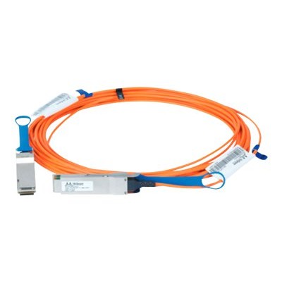 Mellanox Technologies MFA1A00-C005 LinkX 100Gb/s VCSEL-Based Active Optical Cables - InfiniBand cable - QSFP to QSFP - 16.4 ft - fiber optic - SFF-8665/IEEE 802 Mellanox Technologies MFA1A00-C005 LinkX 100Gb/s VCSEL-Based Active Optical Cables - InfiniBand cable - QSFP to QSFP - 16.4 ft - fiber optic - SFF-8665/IEEE 802