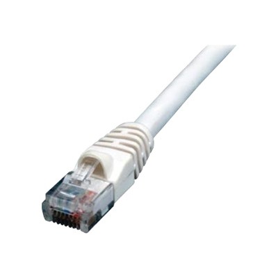 Comprehensive CAT5 350 100WHT Patch cable RJ 45 M to RJ 45 M 100 ft CAT 5e molded snagless stranded white