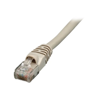 Comprehensive CAT5 350 5GRY Patch cable RJ 45 M to RJ 45 M 5 ft CAT 5e molded snagless stranded gray
