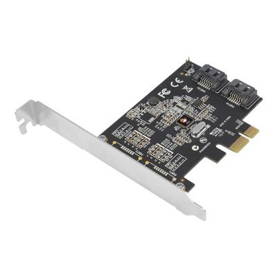 SIIG SC SA0L11 S2 DP SATA 6Gb s 2 Port PCIe Storage controller 2 Channel SATA 6Gb s low profile 600 MBps PCIe 2.0