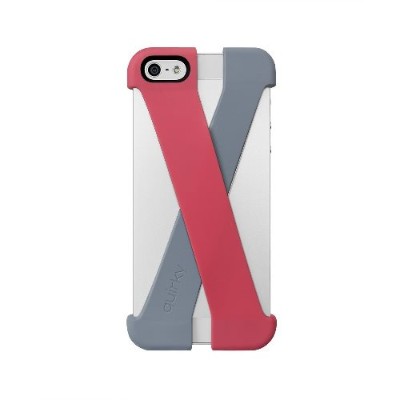 Quirky PCRS1 XPKG Crossover for iPhone 5 5s X band Storage Bumper Pink