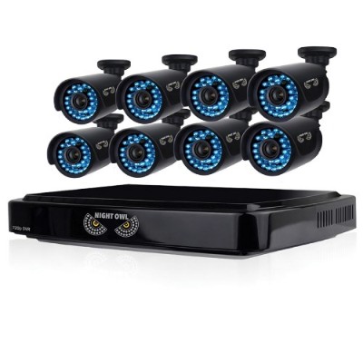 Night Owl Security Products B-A720-81-8 8 Channel Smart HD Video Security System with 1 TB HDD and 8 x 720p HD Cameras Night Owl Security Products B-A720-81-8 8 Channel Smart HD Video Security System with 1 TB HDD and 8 x 720p HD Cameras