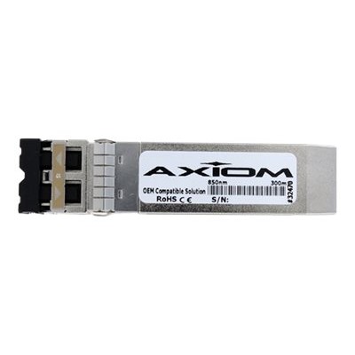 Axiom Memory AXG93664 SFP transceiver module equivalent to Intel E10GSFPLR 10 Gigabit Ethernet 1000Base LX 10GBase LR LC single mode up to 6.2 mile