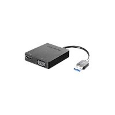 Lenovo 4X90H20061 Universal USB 3.0 to VGA HDMI Adapter External video adapter USB 3.0 HDMI VGA for ThinkCentre M700 Thinkpad 13 ThinkPad E57X T460