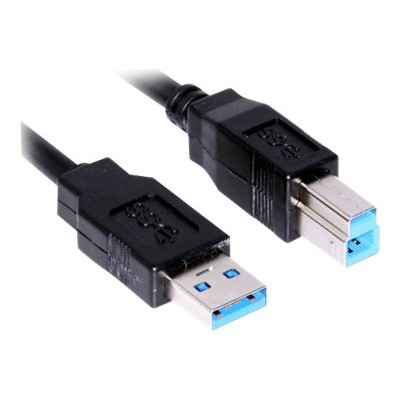 Professional Cable USB3BK 06 USB cable USB Type B M to USB Type A M USB 3.0 6 ft black