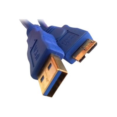 Professional Cable USB3 MB 03 Xavier WS A101 USB cable Micro USB Type B M to USB Type A M USB 3.0 3 ft blue
