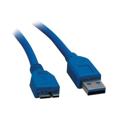 Professional Cable USB3-MB-06 USB cable - Micro-USB Type B (M) to USB Type A (M) - USB 3.0 - 6 ft - blue Professional Cable USB3-MB-06 USB cable - Micro-USB Type B (M) to USB Type A (M) - USB 3.0 - 6 ft - blue