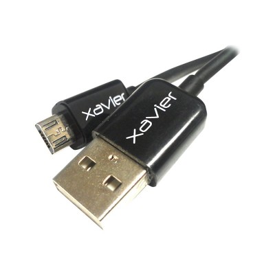 Professional Cable USBAMB 03 Xavier USB cable Micro USB Type B M to USB M 3 ft black