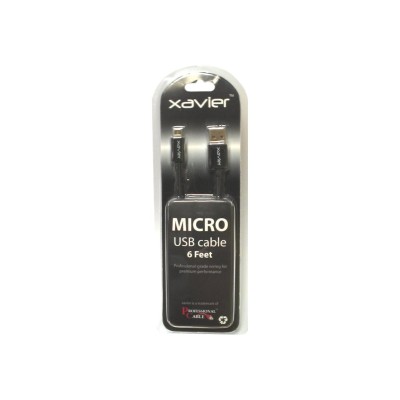 Professional Cable USBAMB-06 Xavier USBAMB-06 - USB cable - Micro-USB Type B (M) to USB (M) - 6 ft Professional Cable USBAMB-06 Xavier USBAMB-06 - USB cable - Micro-USB Type B (M) to USB (M) - 6 ft