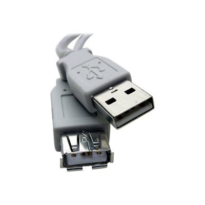 Professional Cable USBX 06 USBX 06 USB extension cable USB M to USB F USB 2.0 6 ft gray
