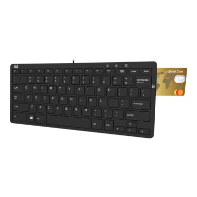Adesso AKB 510RB SlimTouch 510R Keyboard USB US
