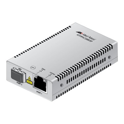 Allied Telesyn AT MMC2000 SP 90 AT MMC2000 Fiber media converter Gigabit Ethernet 10Base T 100Base TX 1000Base T 1000Base X 100Base X RJ 45 SFP m